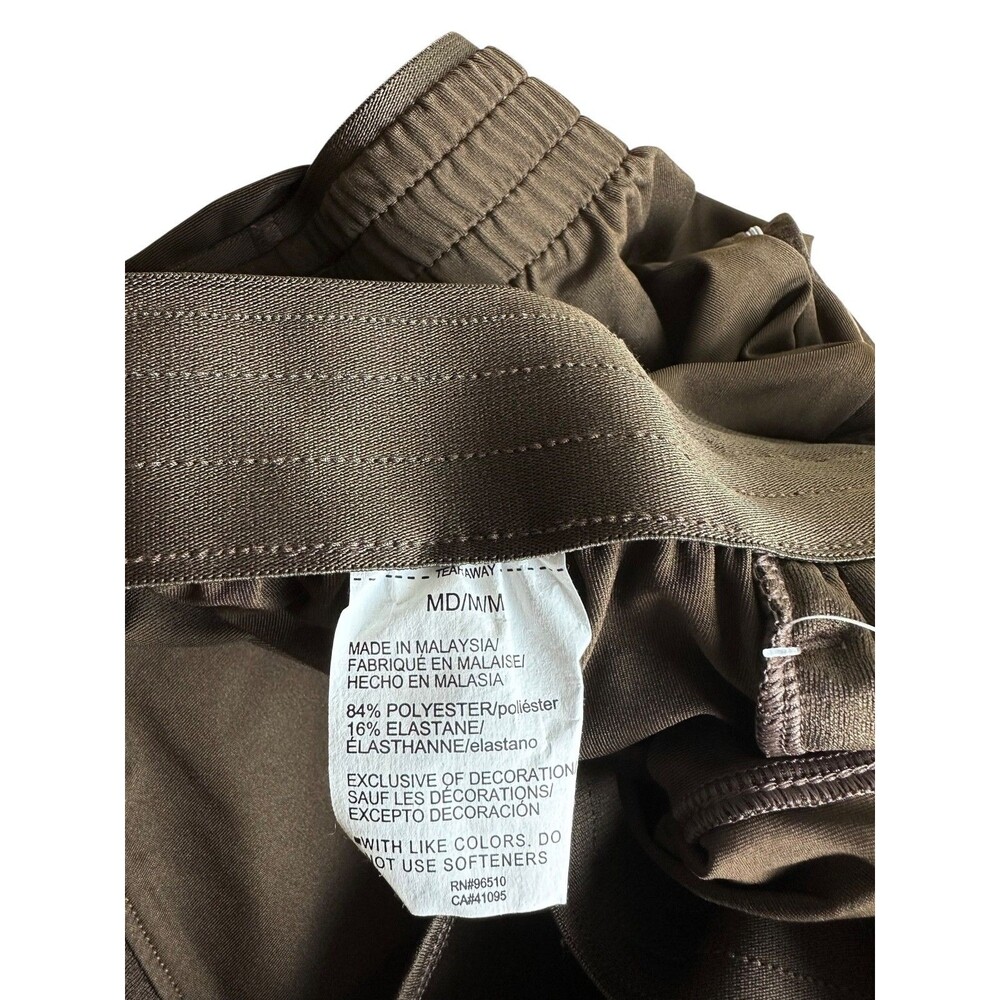 Under Armour Women's Knit Training Shorts Mid Length Size M Brown - Picture 8 of 11